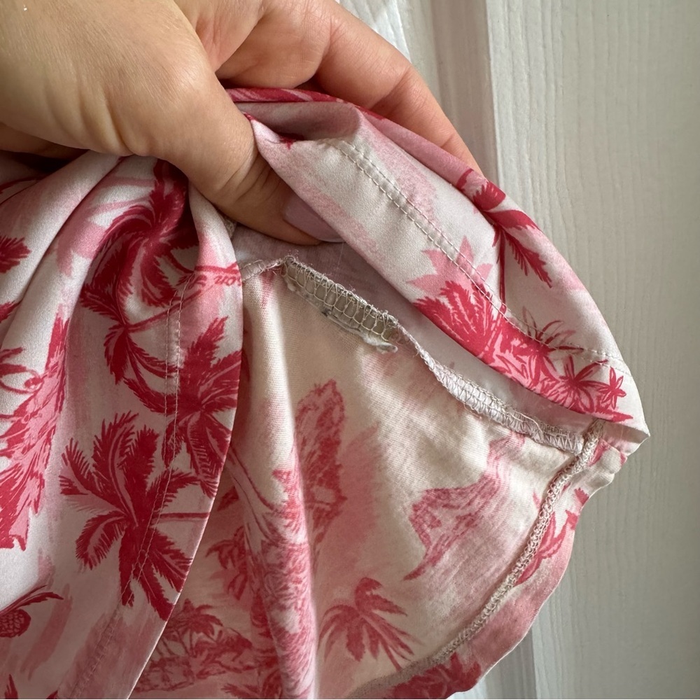 SCOTCH AND SODA Tropical Pink Palm Tree T-Shirt, Size S - Picture 4 of 10